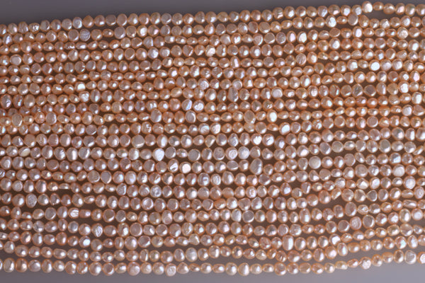 Irregular Shape Freshwater Pearl Strand 4.5-5mm (Natural colour)