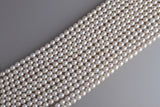 Oval Shape Freshwater Pearl Strand 7.5-8mm