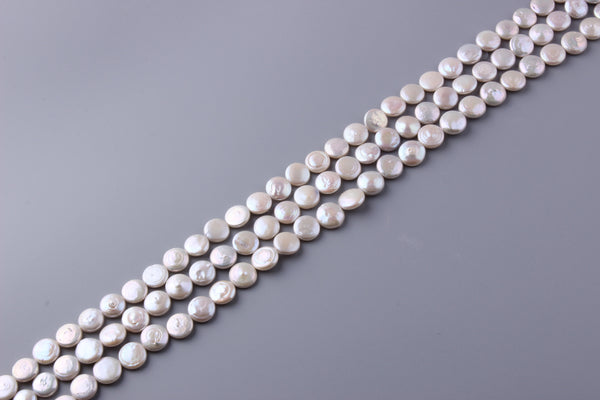 Coin Shape Freshwater Pearl 12-13mm (SKU: 922108 / 1004179) - Wing Wo Hing Jewelry Group - Pearl Jewelry Manufacturer
