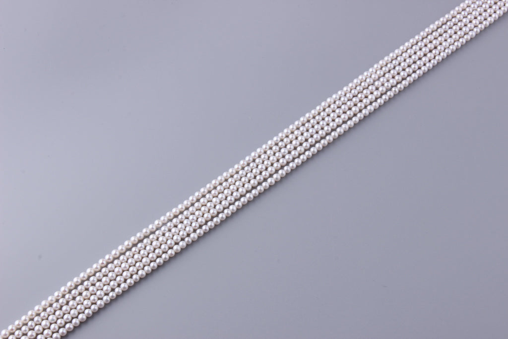 Round Shape Freshwater Pearl 4-4.5mm (SKU: 976308 / 1002841) - Wing Wo Hing Jewelry Group - Pearl Jewelry Manufacturer
