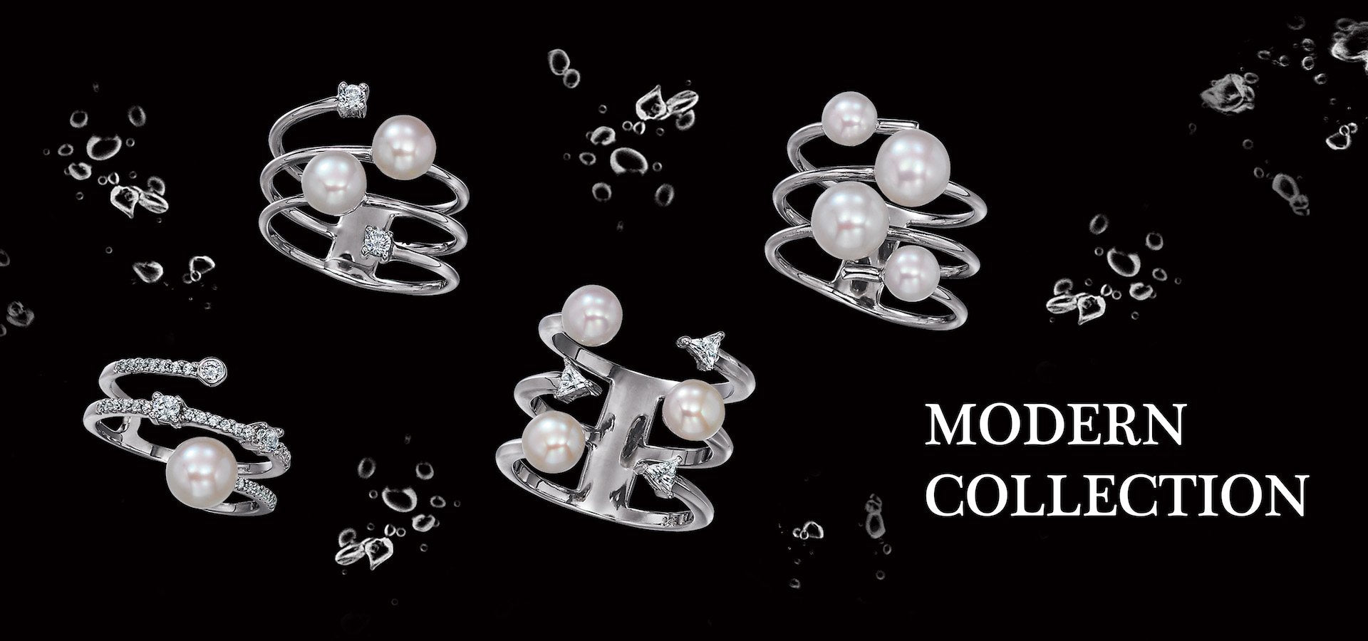 Modern Freshwater Pearl Silver Jewelry