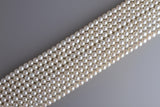 Two Hold Button Freshwater Pearl Strand 6.5-7mm