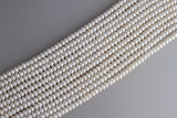 Center drilled Freshwater Pearl Strand 8-8.5mm
