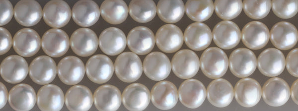 Double Shining Freshwater Pearl Strand 7.5-8mm