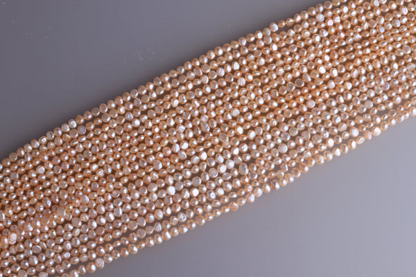 Irregular Shape Freshwater Pearl Strand 4.5-5mm (Natural colour)