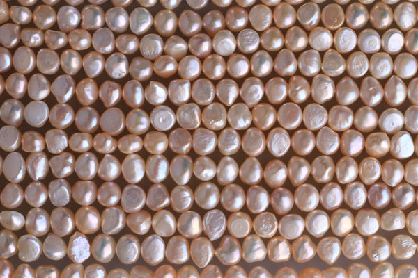 Irregular Shape Freshwater Pearl Strand 8.5-9mm (Natural colour)
