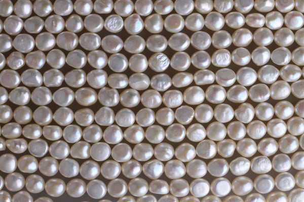 Irregular Shape Freshwater Pearl Strand 9-9.5mm