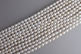 Oval Shape Freshwater Pearl Strand 8.5-9mm
