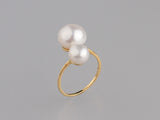 14K Yellow Gold with Freshwater Pearl