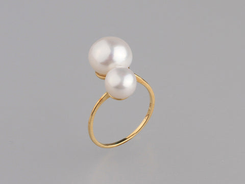 14K Yellow Gold with Freshwater Pearl