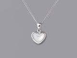 Sterling Silver Pendant with 7*9mm Mother of Pearl