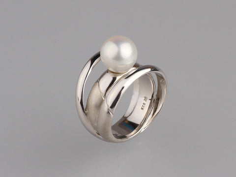 Sterling Silver Freshwater Pearl Ring