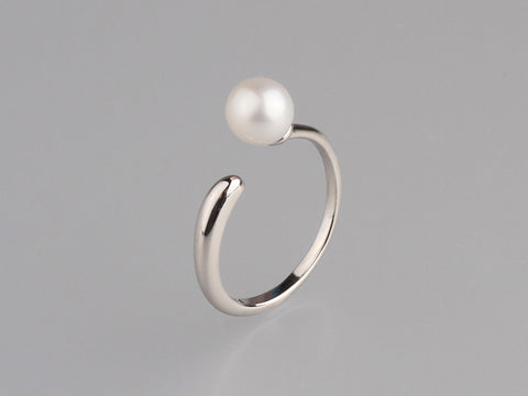 Sterling Silver Freshwater Pearl Ring