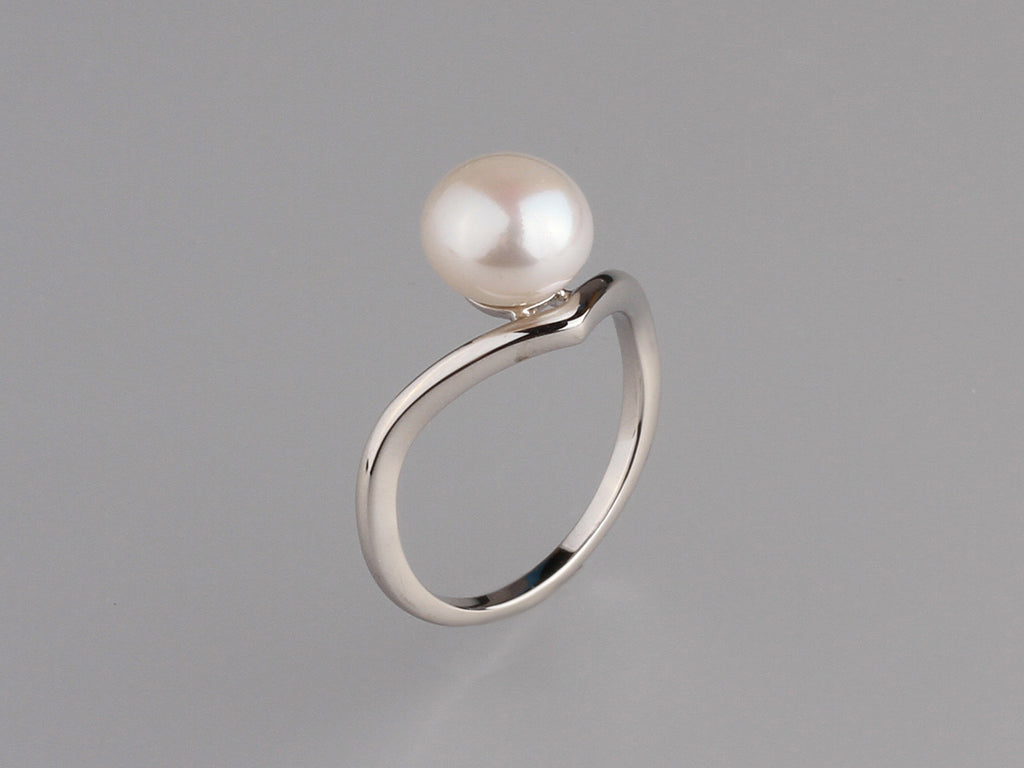 Sterling Silver Freshwater Pearl Ring