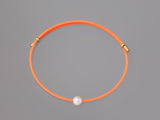 STERLING SILVER ADJUSTABLE COLOR THREAD BRACELET(PS240645B- )