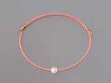STERLING SILVER ADJUSTABLE COLOR THREAD BRACELET(PS240645B- )