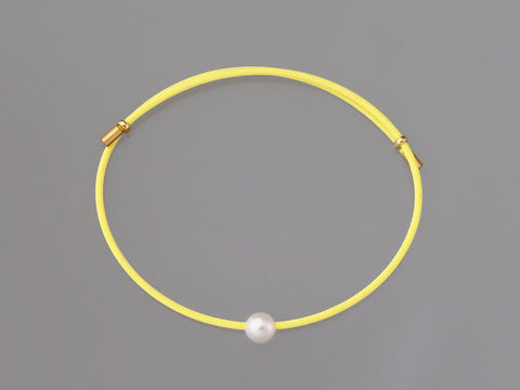 STERLING SILVER ADJUSTABLE COLOR THREAD BRACELET(PS240645B- )