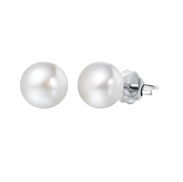 John Bead Freshwater Pearl Fancy 9mm Wht