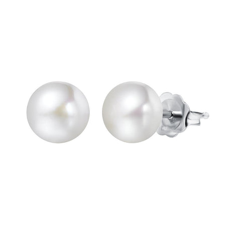 Gold 8-9mm Freshwater Pearl Stud