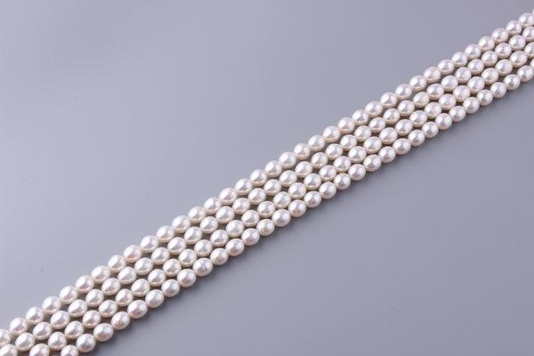 Oval Shape Freshwater Pearl 8.5-9mm (SKU: 912408 / 1002253) - Wing Wo Hing Jewelry Group - Pearl Jewelry Manufacturer