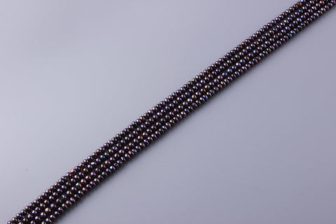 Button Shape Dyed Color Freshwater Pearl 5.5-6mm (SKU: 912608 / 1005059)