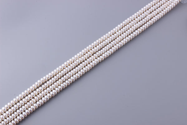 Roundel Shape Freshwater Pearl 7.5-8mm (SKU: 912708 ) - Wing Wo Hing Jewelry Group - Pearl Jewelry Manufacturer