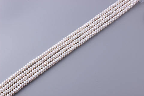 Roundel Shape Freshwater Pearl 7.5-8mm (SKU: 912708 )