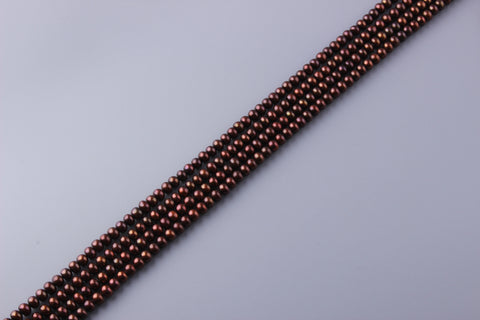Button Shape Dyed Color Freshwater Pearl 7-7.5mm (SKU: 913608 / 1005263)
