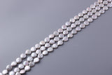 Coin Shape Freshwater Pearl 12-15mm (SKU: 913708 / 1004169) - Wing Wo Hing Jewelry Group - Pearl Jewelry Manufacturer