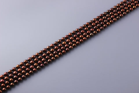 Oval Shape Dyed Color Freshwater Pearl 8-8.5mm (SKU: 914508 / 134130)