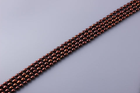 Oval Shape Dyed Color Freshwater Pearl 7-7.5mm (SKU: 916208 / 1003939)