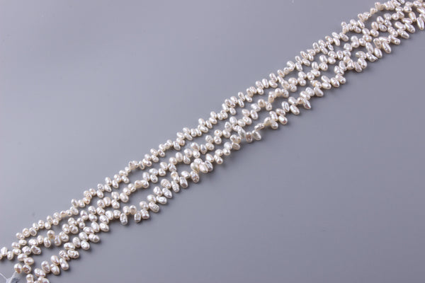 Keshi Shape Freshwater Pearl 4.5-5mm (SKU: 916808 / 1004239) - Wing Wo Hing Jewelry Group - Pearl Jewelry Manufacturer