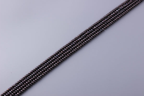 Button Shape Dyed Color Freshwater Pearl 5.5-6mm (SKU: 917108 / 1005058) - Wing Wo Hing Jewelry Group - Pearl Jewelry Manufacturer