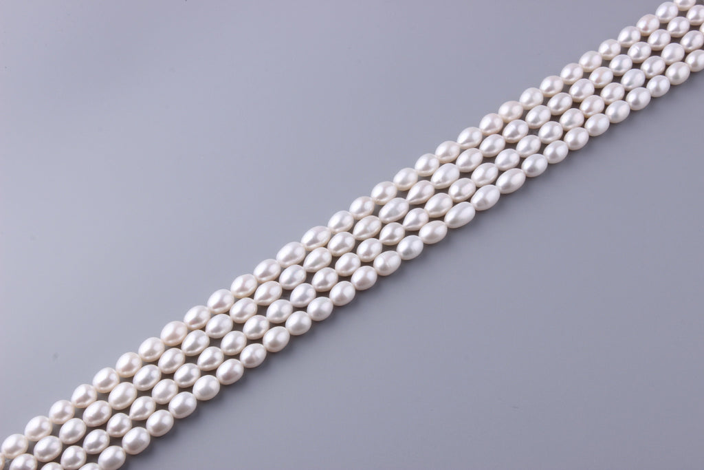 Oval Shape Freshwater Pearl 8.5-9mm (SKU: 917308 / 1002252) - Wing Wo Hing Jewelry Group - Pearl Jewelry Manufacturer