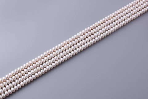 Roundel Shape Freshwater Pearl  8.5-9mm (SKU: 920028 / 1006599)