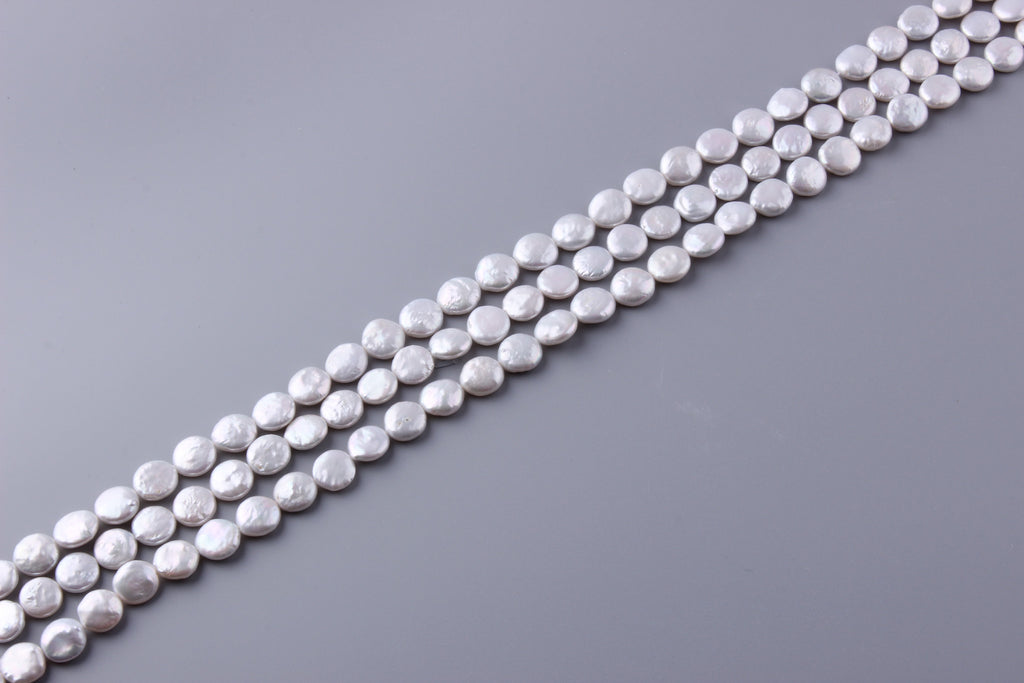 Coin Shape Freshwater Pearl 11-12mm (SKU: 920508 / 1004182) - Wing Wo Hing Jewelry Group - Pearl Jewelry Manufacturer