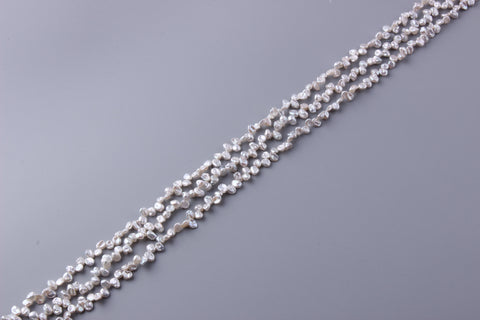 Keshi Shape Freshwater Pearl 4.5-5mm (SKU: 920608 / 1004238)