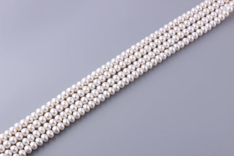 Roundel Shape Freshwater Pearl 9.5-10mm (SKU: 920708 / 1003071)