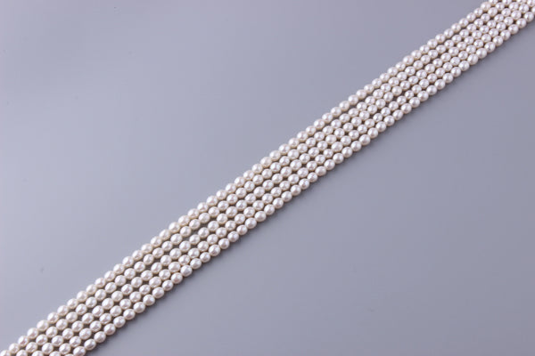 Oval Shape Freshwater Pearl 5-5.5mm (SKU: 923008 / 1005844) - Wing Wo Hing Jewelry Group - Pearl Jewelry Manufacturer