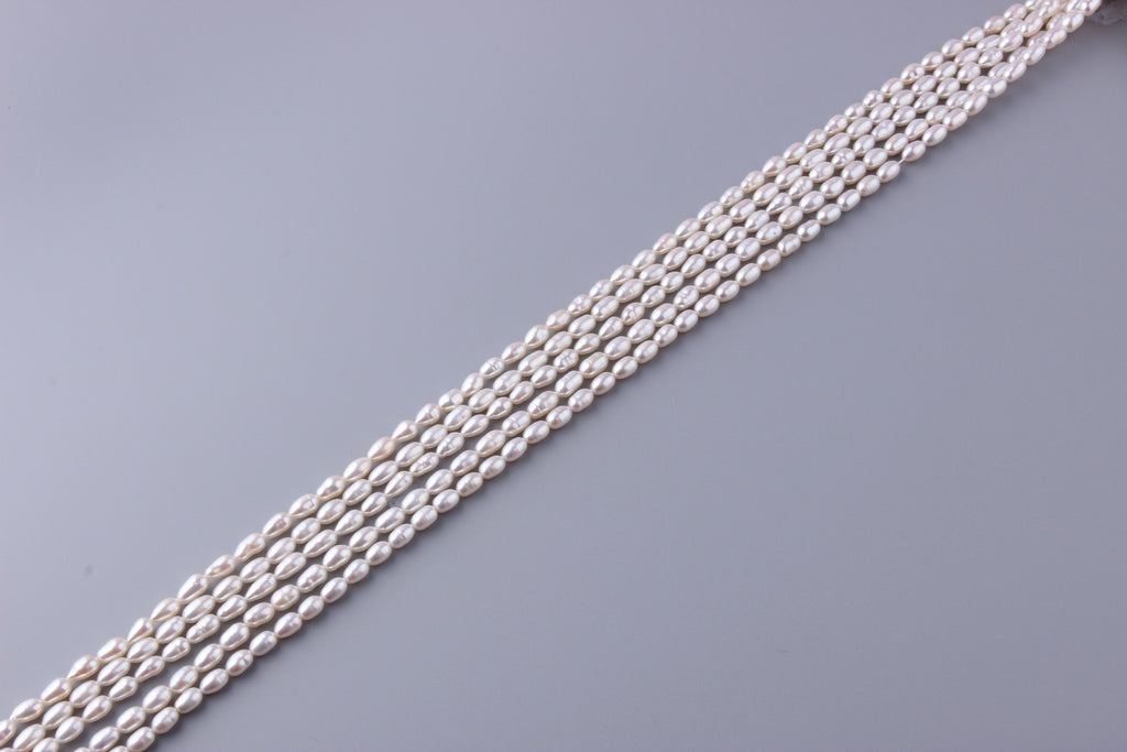 Oval Shape Freshwater Pearl 4.5-5mm (SKU: 924108 / 1002896) - Wing Wo Hing Jewelry Group - Pearl Jewelry Manufacturer