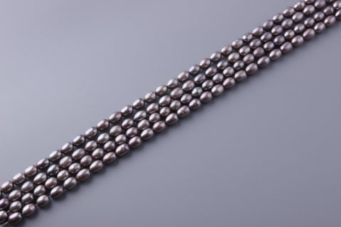 Oval Shape Dyed Color Freshwater Pearl 8.5-9mm (SKU: 924708 / 1003880)