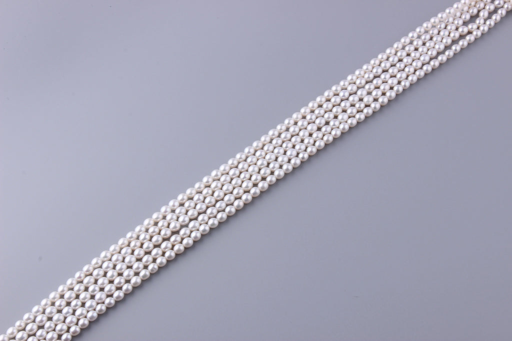 Oval Shape Freshwater Pearl 5-5.5mm (SKU: 927008 / 1005843) - Wing Wo Hing Jewelry Group - Pearl Jewelry Manufacturer