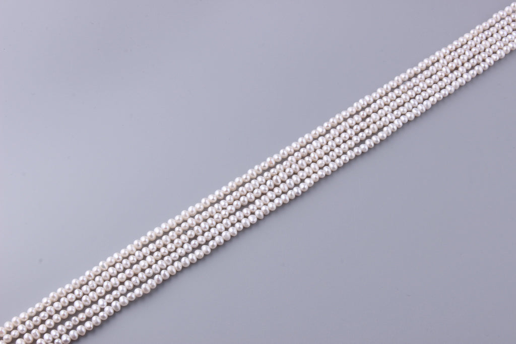 Round Shape Freshwater Pearl 4-4.5mm (SKU: 933408 / 1005410) - Wing Wo Hing Jewelry Group - Pearl Jewelry Manufacturer