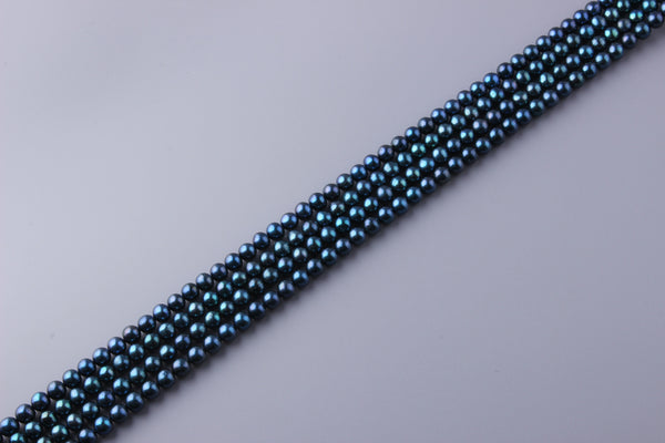 Round Shape Dyed Color Freshwater Pearl 7.5-8mm (SKU: 934208 / 1006211) - Wing Wo Hing Jewelry Group - Pearl Jewelry Manufacturer