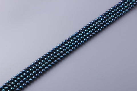 Round Shape Dyed Color Freshwater Pearl 7.5-8mm (SKU: 934208 / 1006211)
