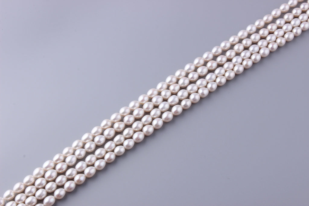 Oval Shape Freshwater Pearl 8.5-9.5mm ( SKU: 935108 / 1002243) - Wing Wo Hing Jewelry Group - Pearl Jewelry Manufacturer
