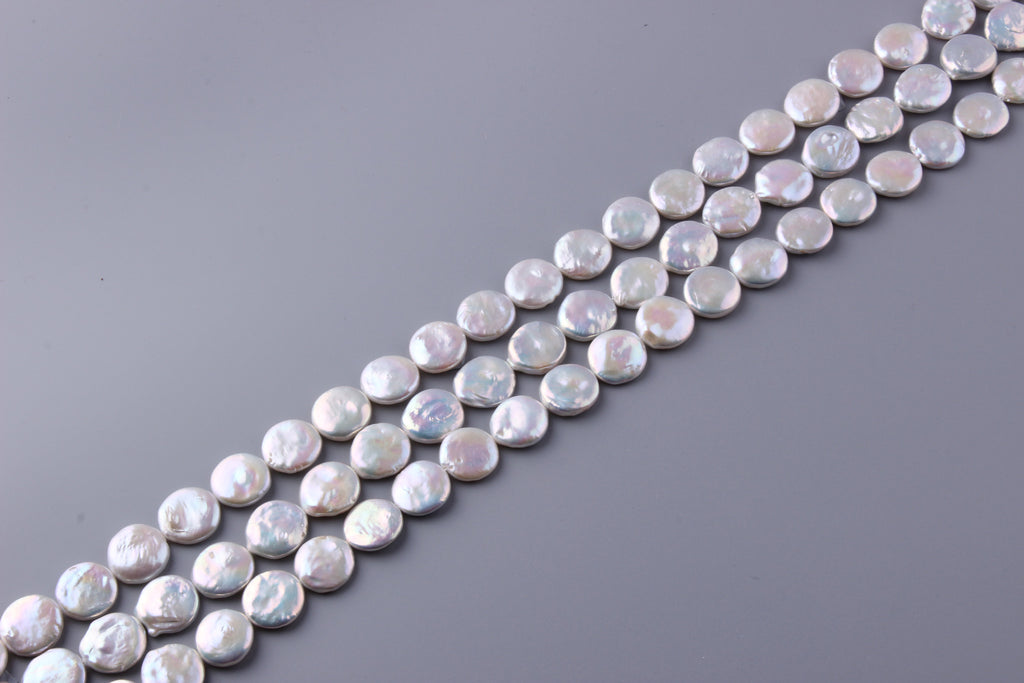 Coin Shape Freshwater Pearl 10.5-16mm (SKU: 935108 / 1004165) - Wing Wo Hing Jewelry Group - Pearl Jewelry Manufacturer