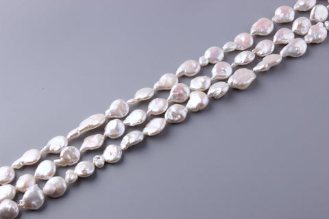 Coin Shape Freshwater Pearl 14-16mm (SKU: 943108 / 1003392)