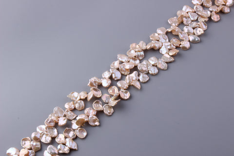 Keshi Shape Freshwater Pearl 9.5-12.5mm (SKU: 946308 / 1004557)