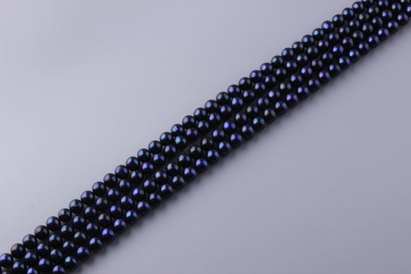 Round Shape Dyed Color Freshwater Pearl 9-9.5mm (SKU: 946808 / 1006261) - Wing Wo Hing Jewelry Group - Pearl Jewelry Manufacturer